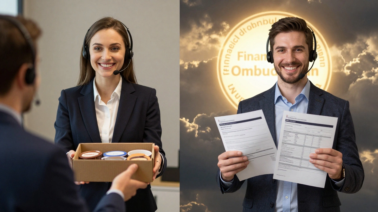 Split scene: ignored cancellation vs. empowered consumer with proof and official support.